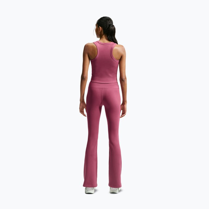 Moteriškos treniruočių tamprės Nike One pink smoke/white 2