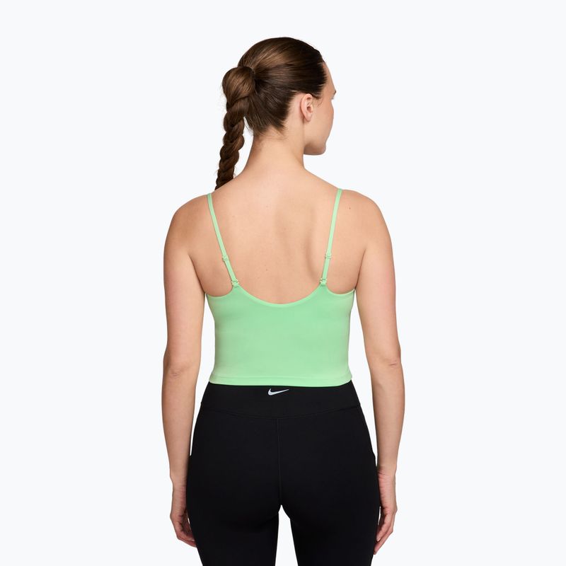 Moteriški treniruočių marškinėliai Nike One cucumber calm 2