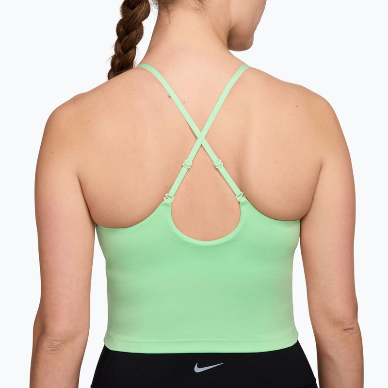 Moteriški treniruočių marškinėliai Nike One cucumber calm 3
