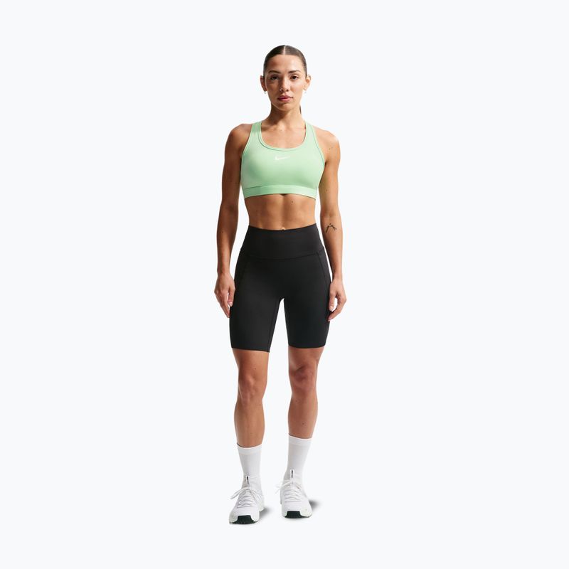 Sportinė liemenėlė Nike Swoosh cucumber calm/white 2