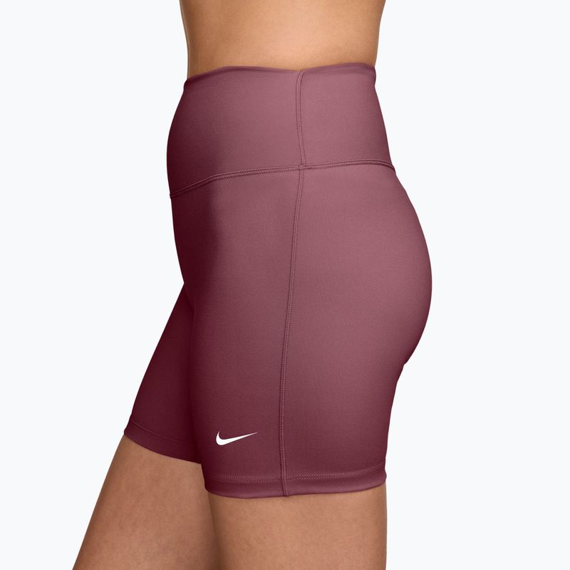 Moteriški treniruočių šortai Nike One pink smoke/white 2
