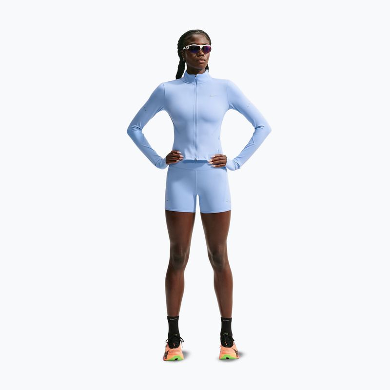 Moteriški bėgimo šortai Nike Swift aluminum 2