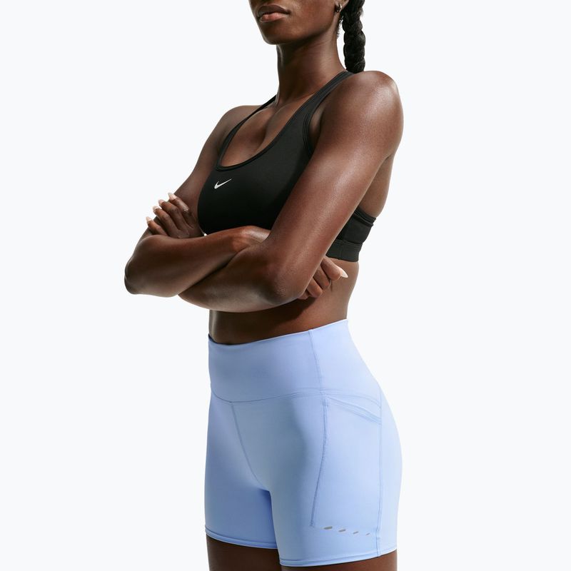 Moteriški bėgimo šortai Nike Swift aluminum 4