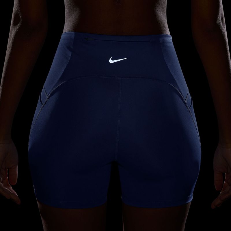 Moteriški bėgimo šortai Nike Swift aluminum 8