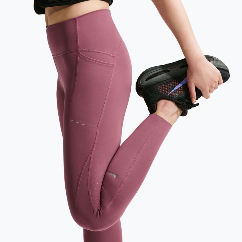 Moteriškos tamprės Nike Swift pink smoke 5