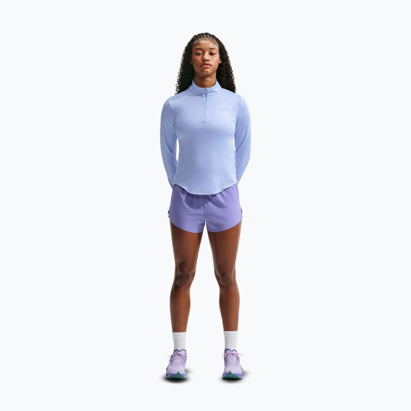 Moteriškas bėgimo džemperis Nike Swift Dri-FIT UV 1/4-Zip aluminum 2