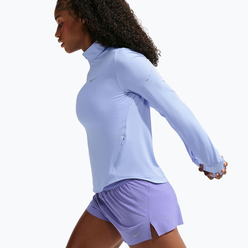 Moteriškas bėgimo džemperis Nike Swift Dri-FIT UV 1/4-Zip aluminum 6