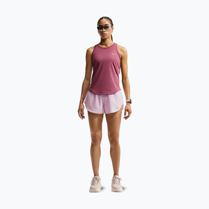 Moteriški bėgimo marškinėliai Nike Tempo Dri-Fit Tank Top pink smoke 2