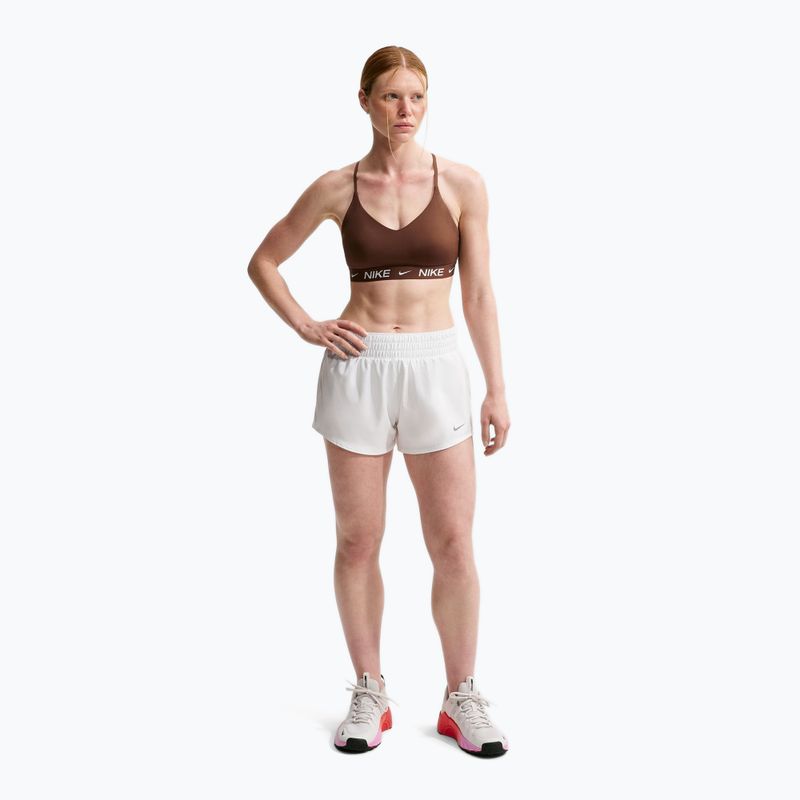 Sportinė liemenėlė moterims Nike Dri-Fit Indy Light Support cacao wow 2