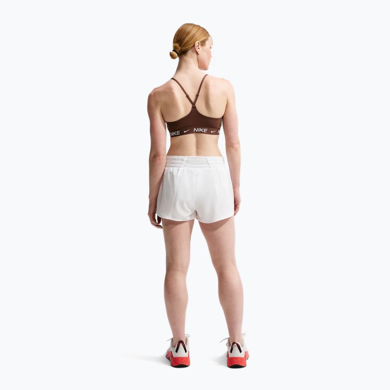 Sportinė liemenėlė moterims Nike Dri-Fit Indy Light Support cacao wow 3
