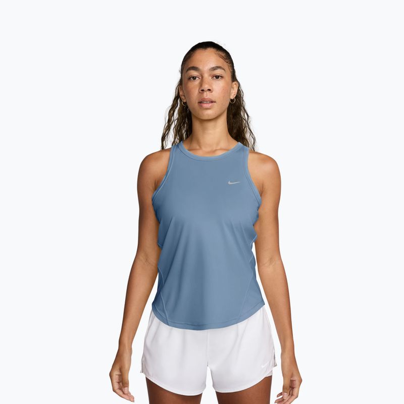 Moteriški bėgimo marškinėliai Nike Tempo Dri-Fit Tank Top work blue