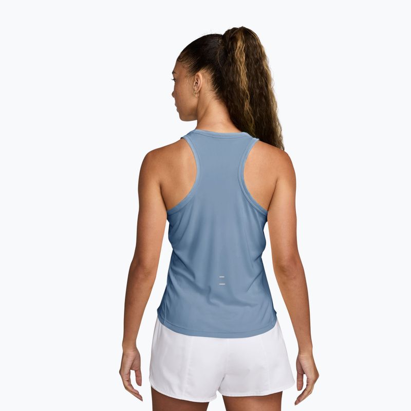 Moteriški bėgimo marškinėliai Nike Tempo Dri-Fit Tank Top work blue 2