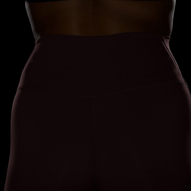Moteriškos tamprės Nike One Seamless Front pink smoke/white 7
