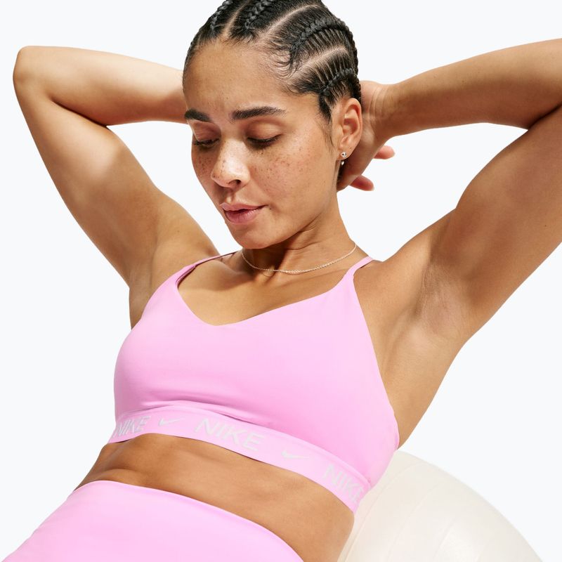 Sportinė liemenėlė Nike Indy Light Support pink rise 4