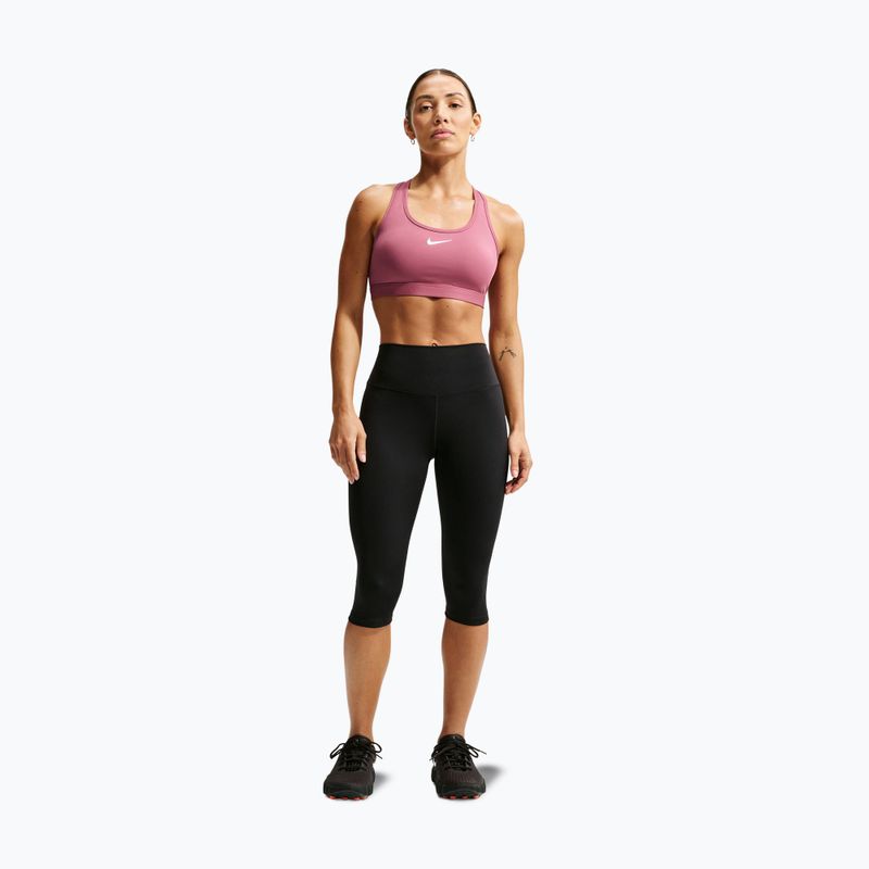 Sportinė liemenėlė Nike Swoosh pink smoke/white 2