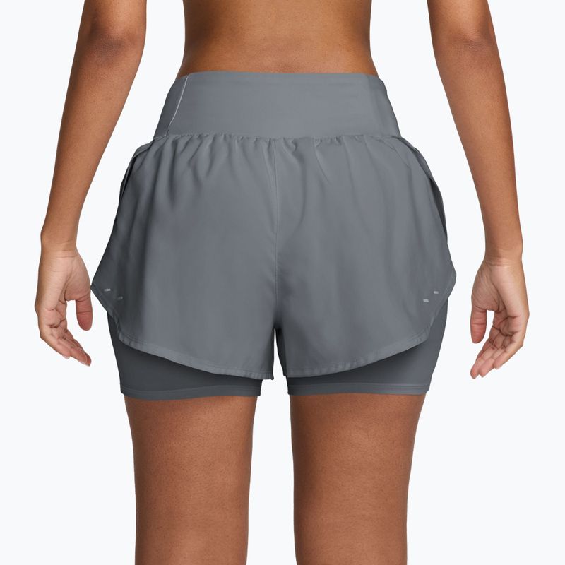Moteriški bėgimo šortai Nike Tempo Flow cool grey/cool grey 2