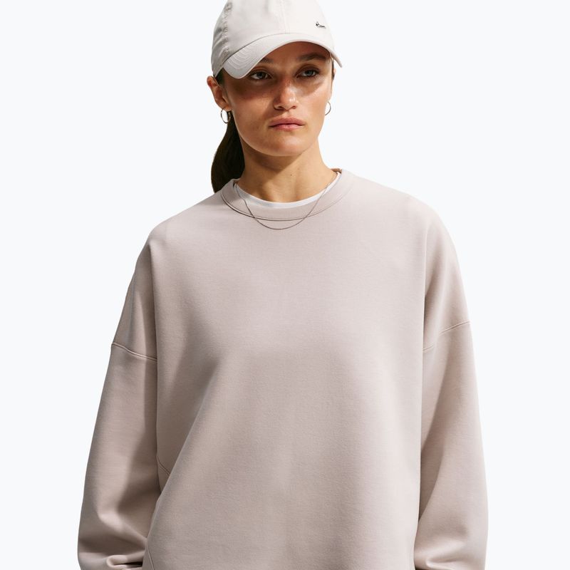 Moteriškas treniruočių džemperis Nike 24.7 ImpossiblySoft Cream Ii/Cream Ii/College Grey 4
