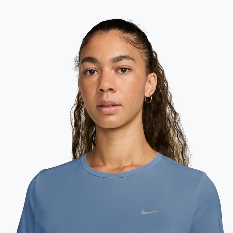 Moteriški bėgimo marškinėliai Nike Tempo work blue 3