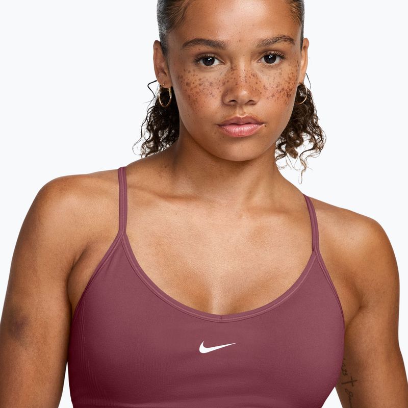 Sportinė liemenėlė Nike Pro Seamless pink smoke/white 3