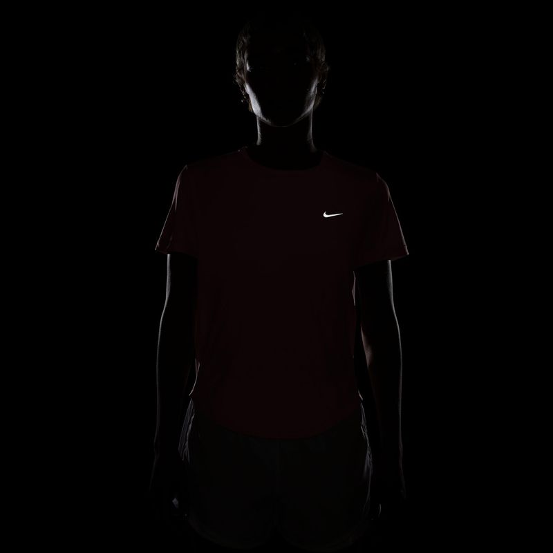 Moteriški bėgimo marškinėliai Nike Tempo pink smoke 7