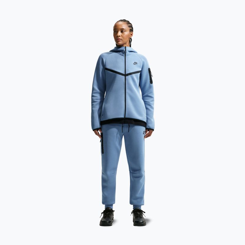 Moteriškos kelnės Nike Sportswear Tech Fleece work blue/black 2