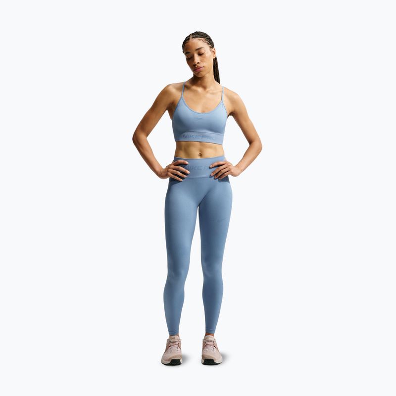 Sportinė liemenėlė Nike Pro Seamless work blue 2
