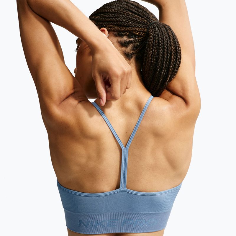 Sportinė liemenėlė Nike Pro Seamless work blue 4