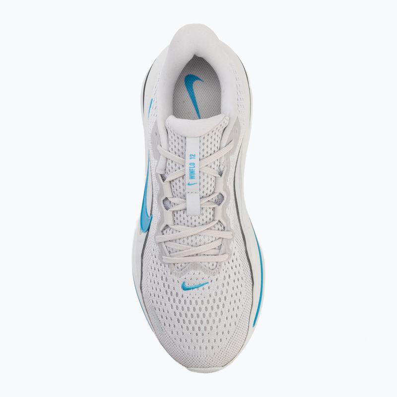 Vyriški bėgimo batai Nike Winflo 12 vast grey/off white/light current blue 5