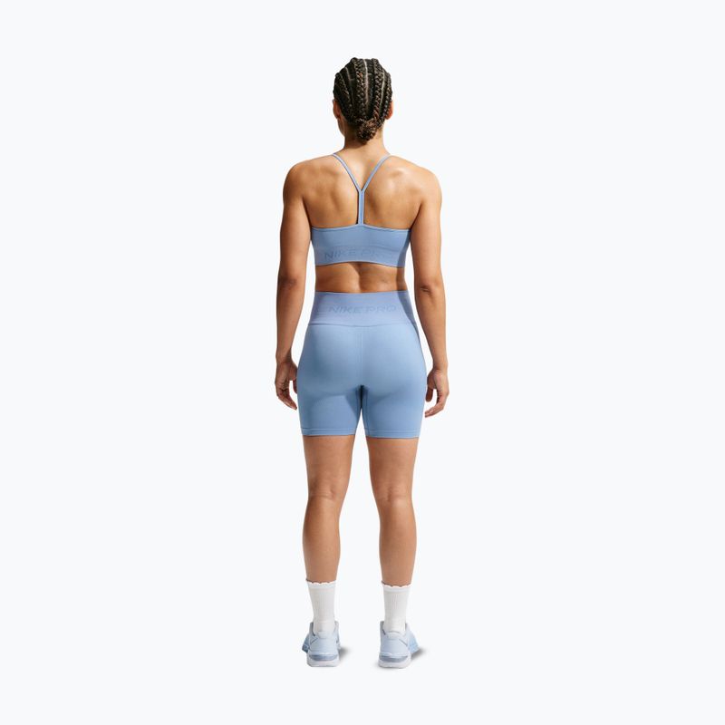 Moteriški treniruočių šortai Nike Pro Seamless work blue 2