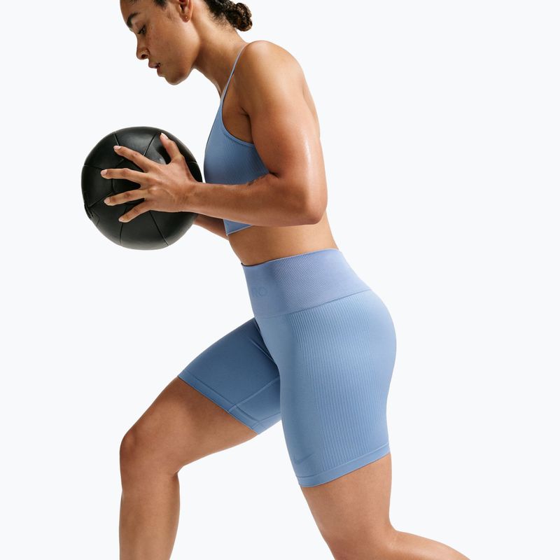 Moteriški treniruočių šortai Nike Pro Seamless work blue 5