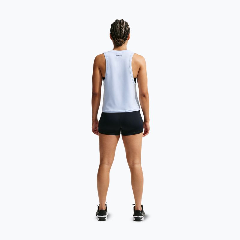 Moteriški treniruočių marškinėliai Nike Pro hydrogen blue/old royal 3