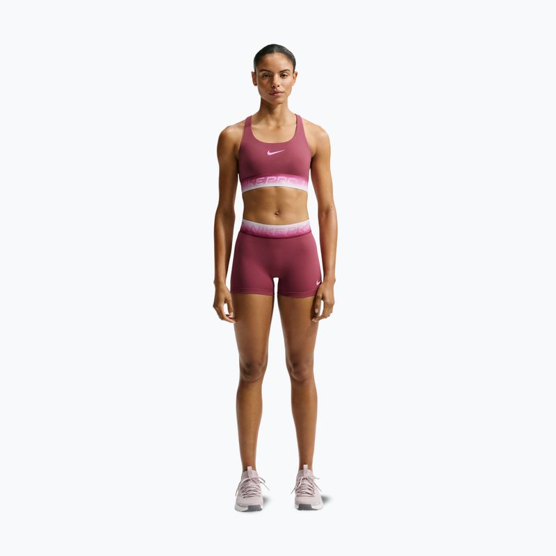 Sportinė liemenėlė Nike Pro pink smoke/pink smoke/pink rise 2