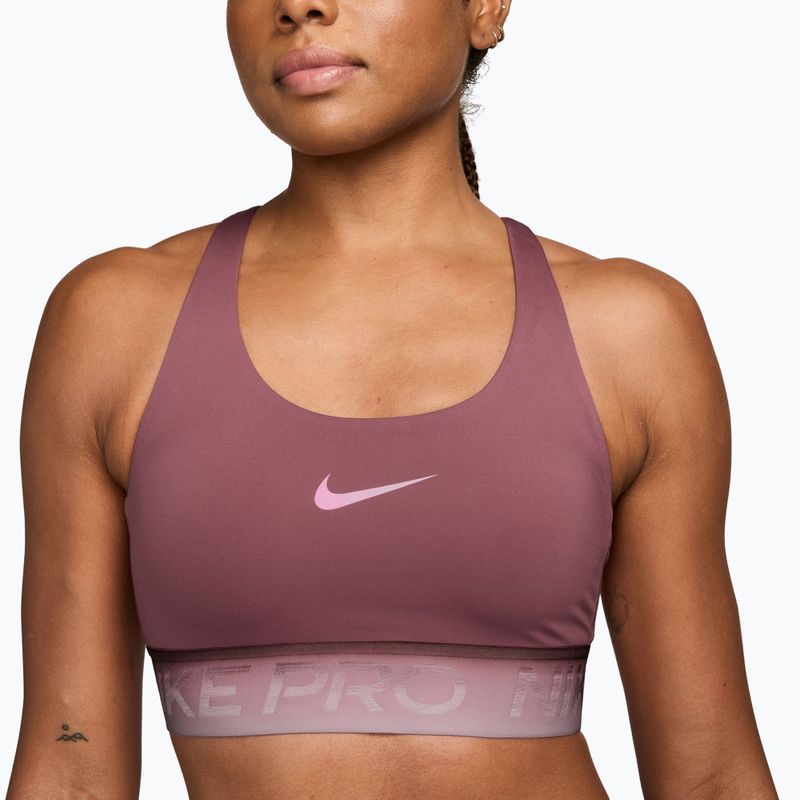 Sportinė liemenėlė Nike Pro pink smoke/pink smoke/pink rise 4
