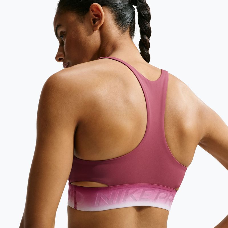 Sportinė liemenėlė Nike Pro pink smoke/pink smoke/pink rise 5