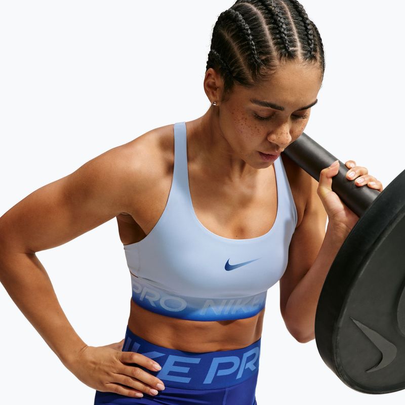 Sportinė liemenėlė Nike Pro hydrogen blue/hydrogen blue/old royal 3