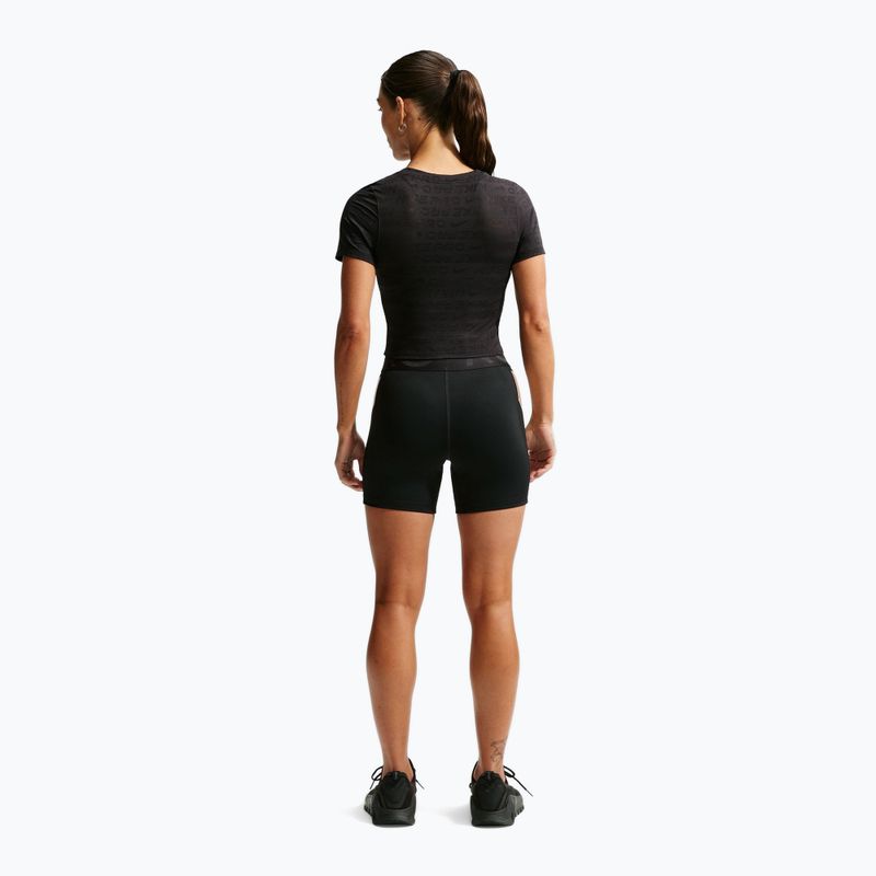 Moteriški treniruočių šortai Nike Pro Sculpt black/linen/black/black 3