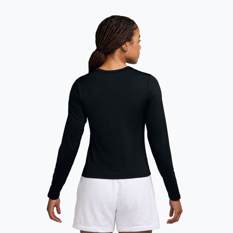 Moteriški marškinėliai ilgomis rankovėmis  Jordan Sport black/white 2