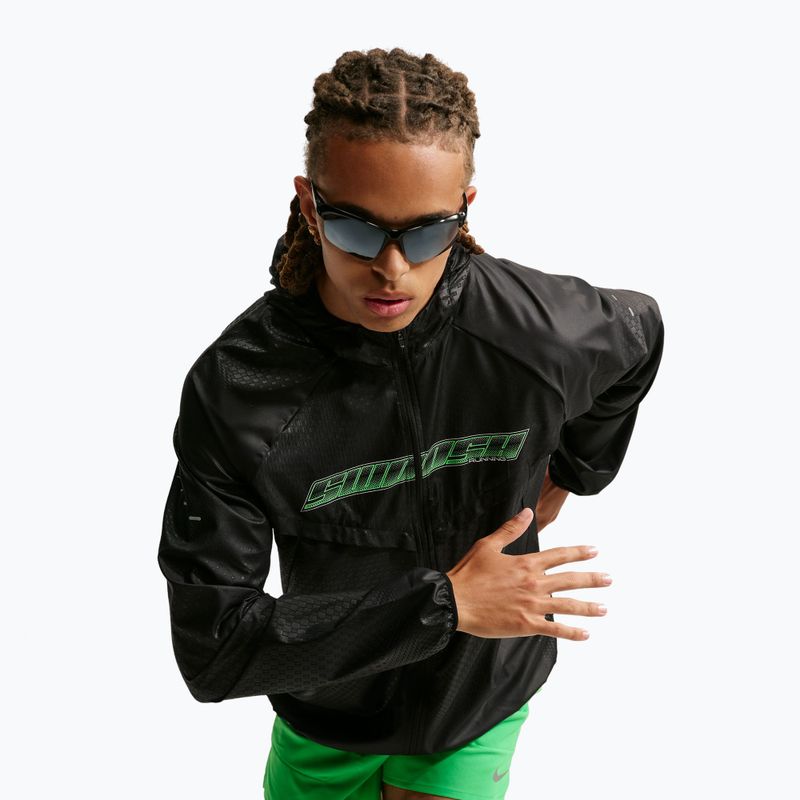 Vyriška bėgimo striukė Nike Stride Dri-Fit black 5