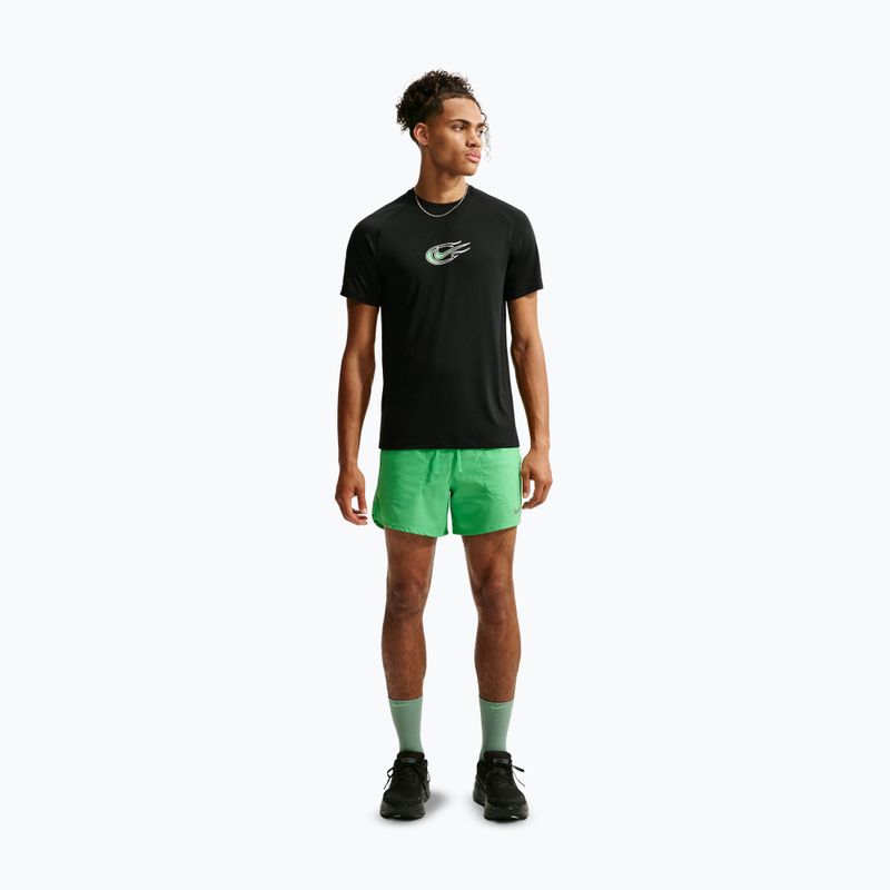 Vyriški bėgimo marškinėliai Nike Stride black 2