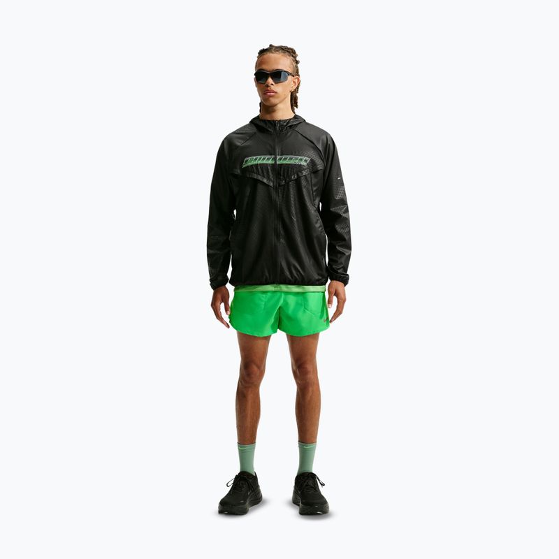 Vyriški šortai Nike Stride Dri-Fit Brief-Lined 5" green spark 2