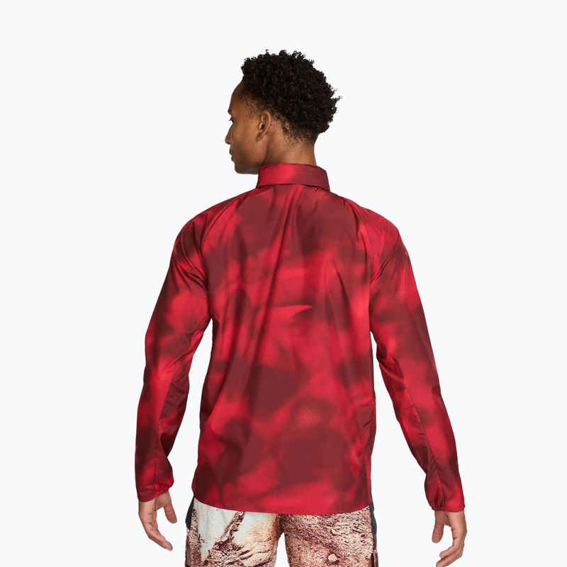 Vyriška bėgimo striukė Nike Miler light crimson/tough red 2