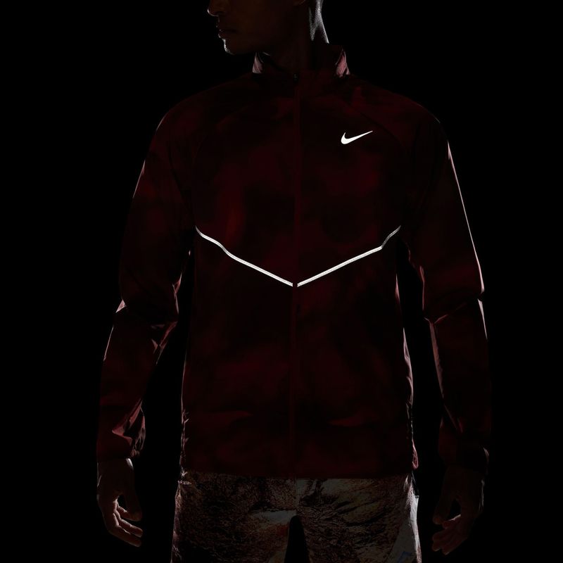 Vyriška bėgimo striukė Nike Miler light crimson/tough red 4