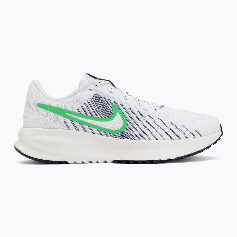 Vyriški bėgimo batai Nike Run Defy White/Midnight Navy/Green Spark 2