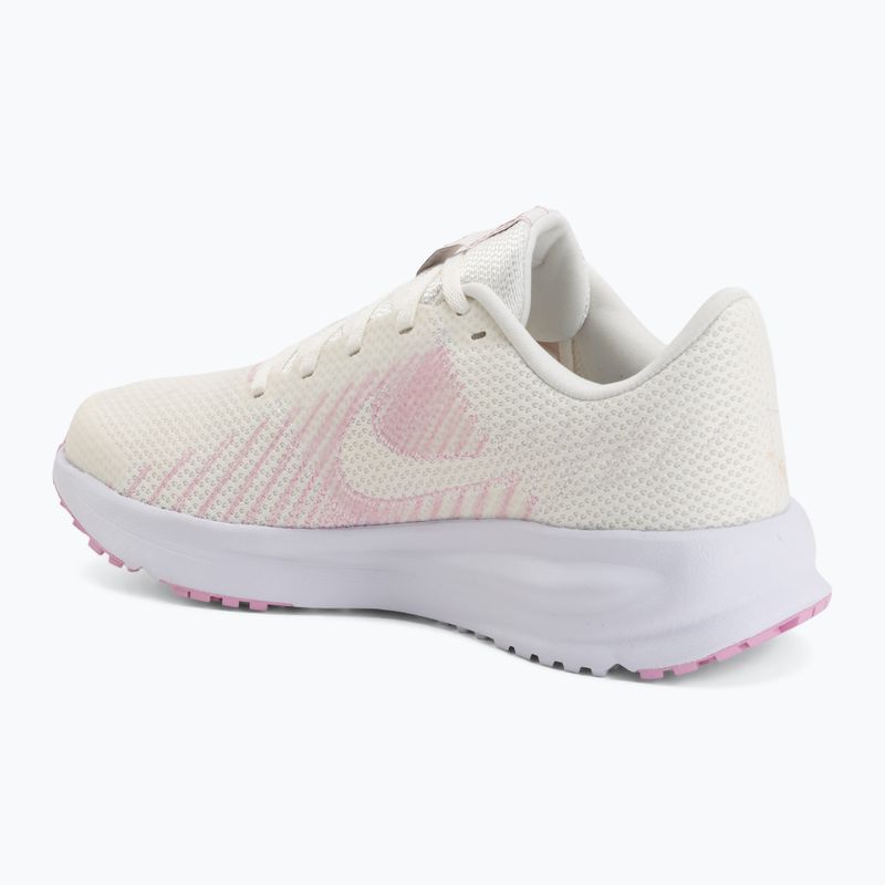 Moteriški bėgimo batai Nike Run Defy sail/white/pink rise/pink smoke 3