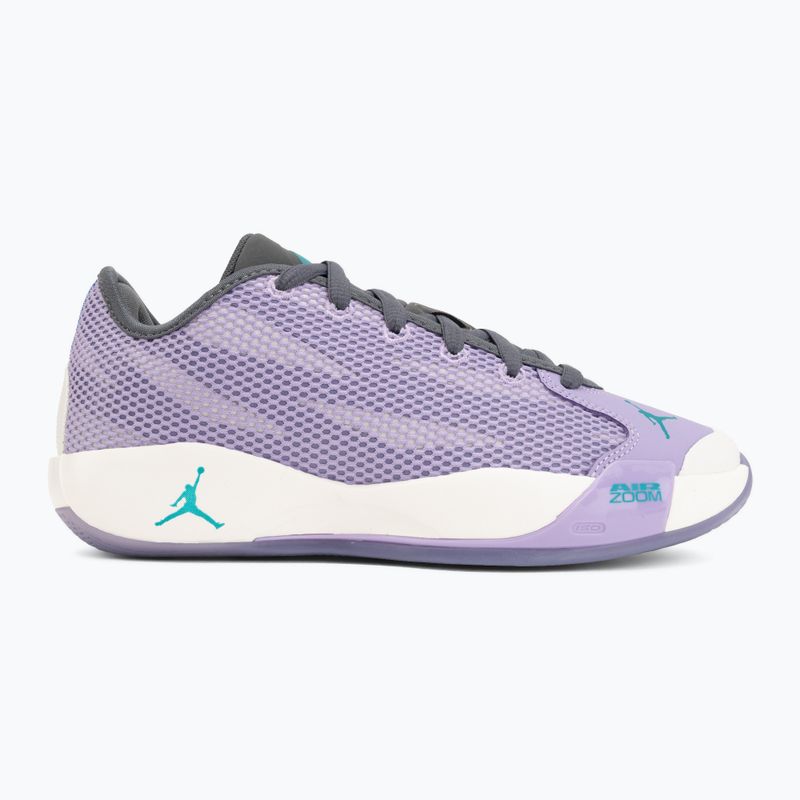 Vyriški krepšinio batai Jordan Luka 77 urban lilac/iron grey/sail/rio teal 2