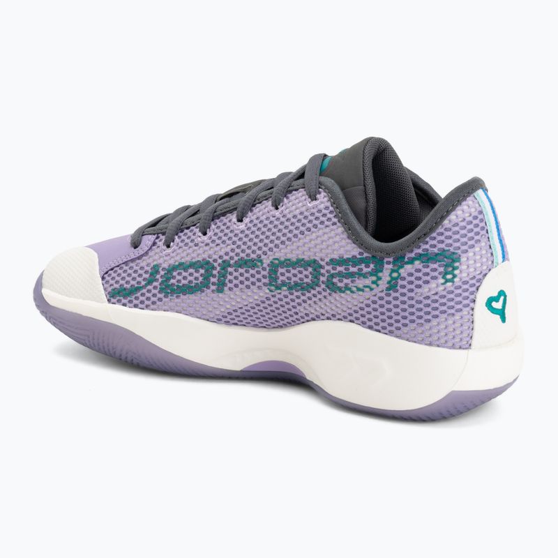 Vyriški krepšinio batai Jordan Luka 77 urban lilac/iron grey/sail/rio teal 3