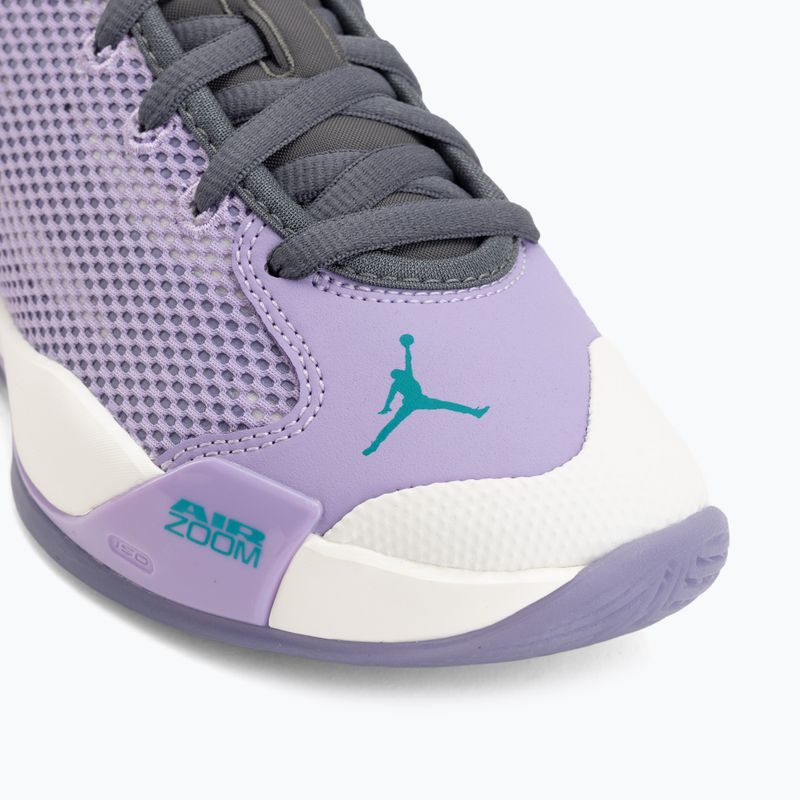 Vyriški krepšinio batai Jordan Luka 77 urban lilac/iron grey/sail/rio teal 7