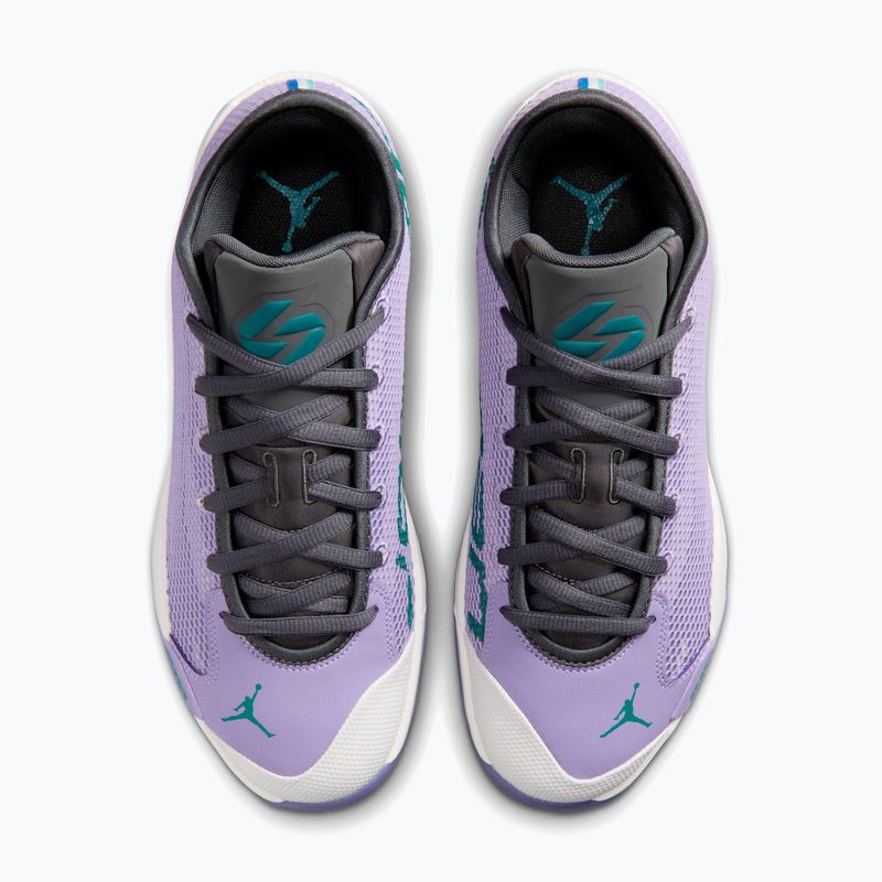 Vyriški krepšinio batai Jordan Luka 77 urban lilac/iron grey/sail/rio teal 4