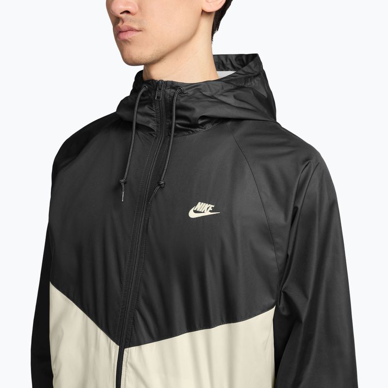 Vyriška striukė Nike Windrunner Black/Sail/Sail 3