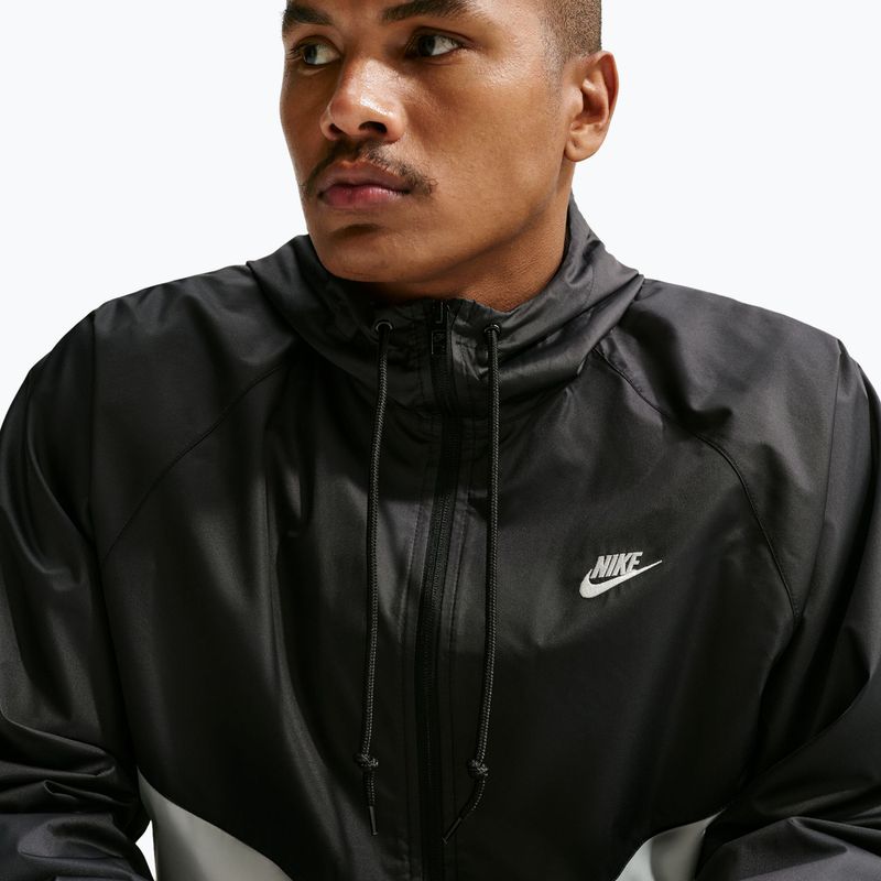 Vyriška striukė Nike Windrunner Black/Sail/Sail 4